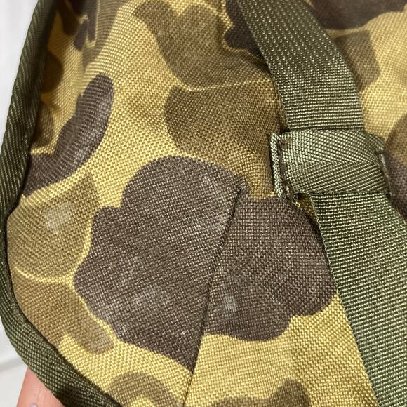 Vintage Cabelas Backpack Camo Camouflage Hunting Hiking Camping Pack Bag - Picture 10 of 10
